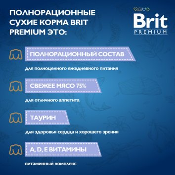 Brit - Пауч для щенков всех пород, с Телятиной в соусе, 85 гр
