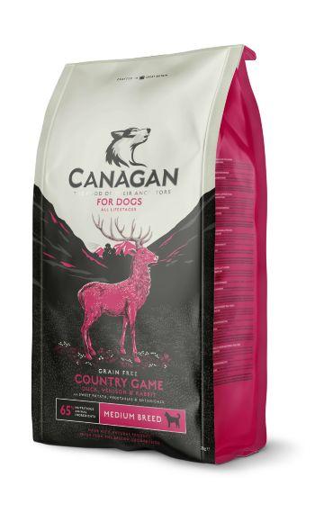 Canagan Country Game - Сухой корм для щенков и собак уткой, олениной и кроликом
