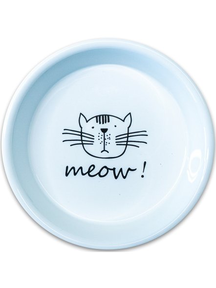 Mr. Kranch - Миска керамическая для кошек MEOW! 200 мл