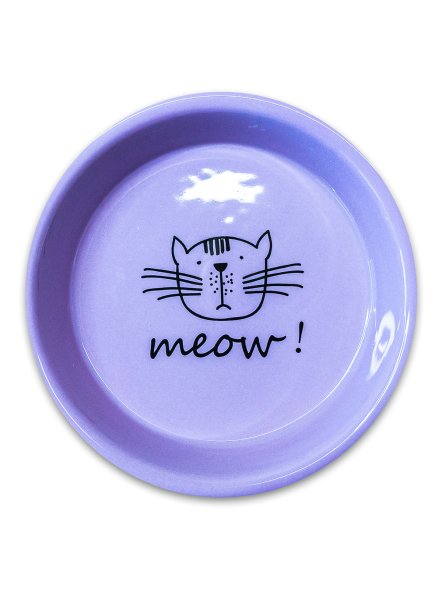 Mr. Kranch - Миска керамическая для кошек MEOW! 200 мл