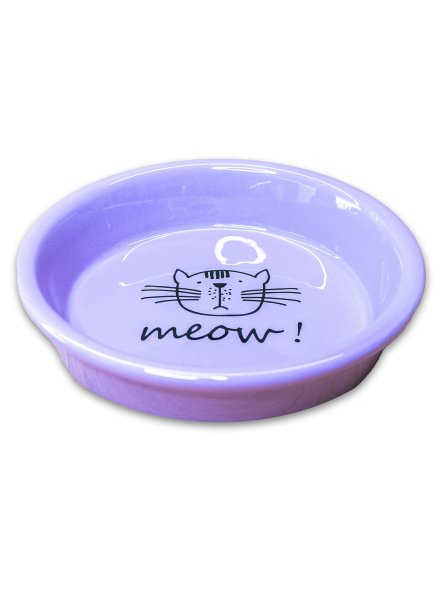 Mr. Kranch - Миска керамическая для кошек MEOW! 200 мл