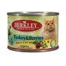 Berkley №4 - Влажный корм для кошек индейка с лесными ягодами 200 гр