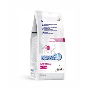 Forza10 Active Intestinal - Сухой корм для взрослых кошек при проблемах пищеварения, с Рыбой