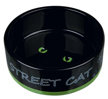 Trixie - Street Cat миска керамическая для кошек 0,3л д.12 см