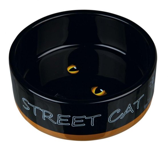 Trixie - Street Cat миска керамическая для кошек 0,3л д.12 см