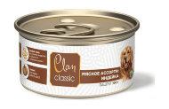 Clan Classic  - Консервы для собак Мясное ассорти с индейкой 100 г