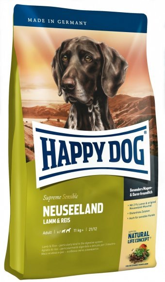 Happy Dog Supreme Neuseeland - Сухой корм для собак с ягненком "Новая Зеландия"
