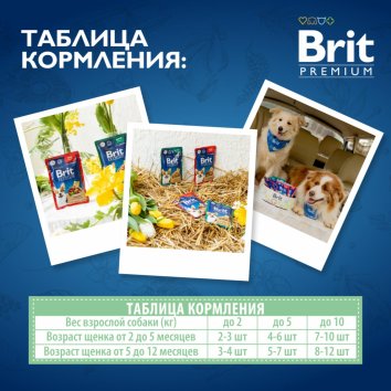 Brit - Пауч для щенков миниатюрных пород с Индейкой и Яблоком в соусе, 85 гр