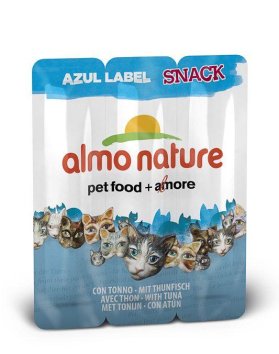 Almo Nature - Колбаски для кошек &amp;quot;Тунец&amp;quot;, 3 шт