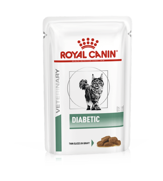 17307.580 Royal Canin Diabetic - Vlajnii korm dlya koshek pri saharnom diabete 85gr kypit v zoomagazine «PetXP» Royal Canin Diabetic - Влажный корм для кошек при сахарном диабете 85гр