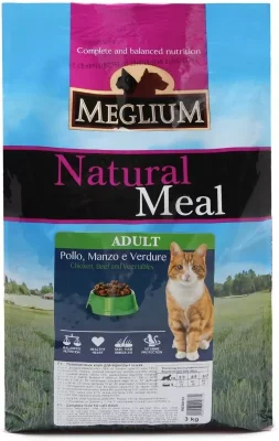 Meglium Adult - Сухой корм для привередливых кошек говядина Meglium Adult - Сухой корм для привередливых кошек говядина