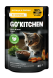Go&amp;#039;Kitchen Hair&amp;amp;Skin - Пауч для взрослых кошек, курица и овощи в соусе 85гр