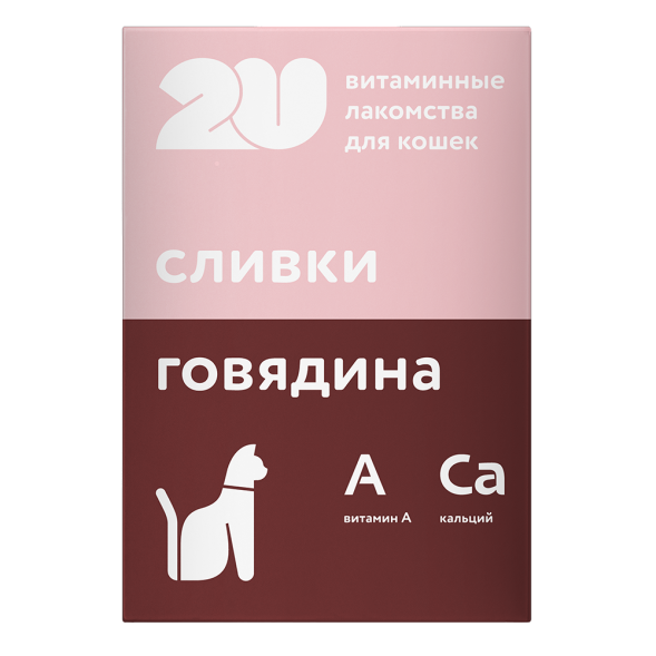 Витаминное лакомство для кошек для здоровья зубов и костей, 60 таблеток 30 гр