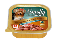Зоогурман - Консервы для собак "Smolly dog" Индейка с потрошками 100 гр