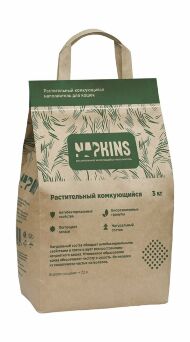 Napkins - Растительный комкующийся наполнитель
