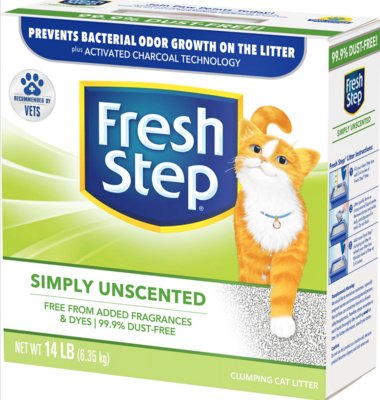 Fresh Step - Комкующийся для кошачьего лотка 6,35кг (Ultra Unscented)