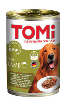 ToMi - Кусочки в соусе для взрослых собак всех пород с ягненком 400 гр