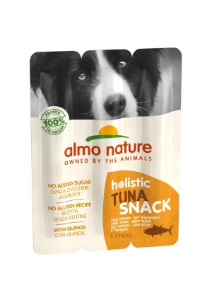 Almo Nature Холистик - Лакомство для собак с тунцом 3 шт, 30гр Almo Nature Холистик - Лакомство для собак с тунцом 3 шт, 30гр