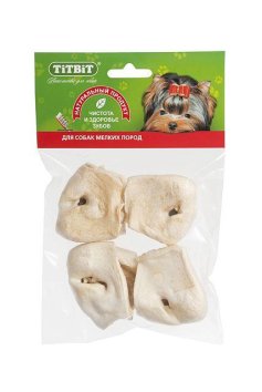 TitBit - Нос бараний конвертик с рубцом бараньим для Собак (в мягк.уп-ке)