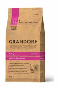 Grandorf Turkey & Brown rice - Сухой корм для собак, с индейкой и рисом