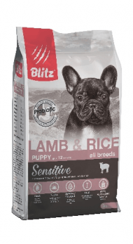 Blitz Puppy - Сухой корм для щенков, ягненок и рис 