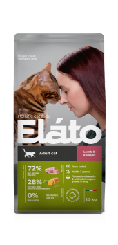 Elato Холистик - Сухой корм для кошек с ягненком и олениной