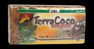 JBL TerraCoco Compact - Натуральный субстрат из кокосовых чипсов для любых видов террариумов, в брикетах, 450 г