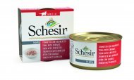 Schesir - Консервы для кошек с тунцом и креветками 85 гр