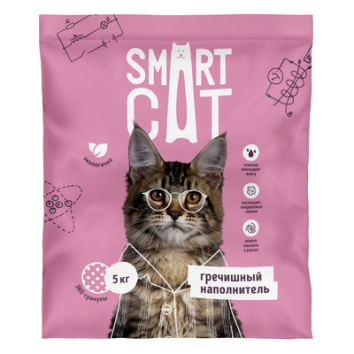 Smart Cat - Гречишный наполнитель, 15л (5кг)