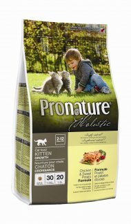 Pronature Holistic - Сухой корм для котят с цыпленком и сладким картофелем