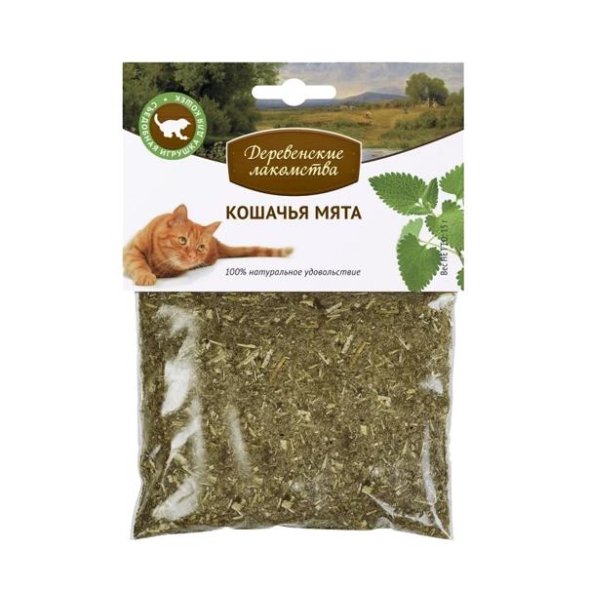 Деревенские Лакомства - Мята кошачья 15гр