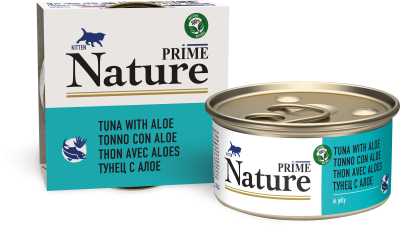 Prime Nature - Консервы для котят, тунец в желе, 85 гр