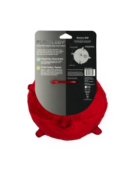 Playology - Сенсорный плюшевый мяч PUPPY SENSORY BALL 15 см для щенков средних и крупных пород 8-16 недель, с Ароматом