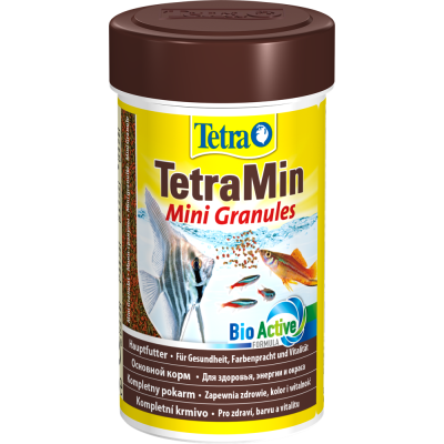 Tetra - корм для небольших декоративных рыб 100 мл (Min Mini Granules)