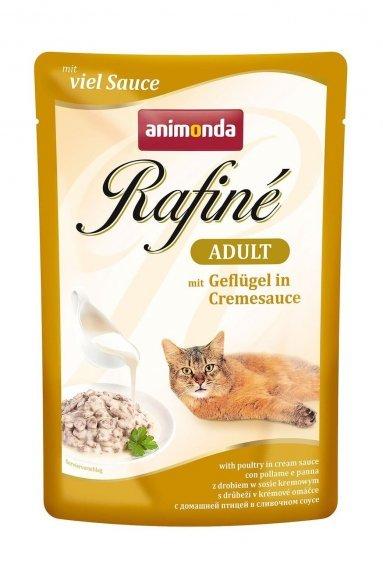 Animonda Rafiné Soupé Adult - Паучи для кошек, с домашней птицей в сливочном соусе 100гр