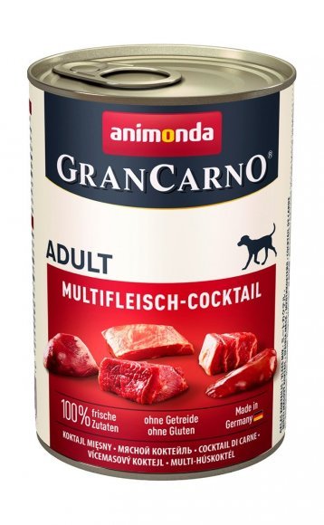 Animonda Gran Carno - Консервы для собак, мясной коктейль, 400гр