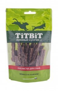 TiTBiT - Золотая коллекция, Фрикасе из телятины для собак 