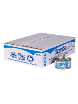 Monge - Консервы для кошек атлантический тунец 80 г