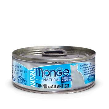 Monge - Консервы для кошек атлантический тунец 80 г