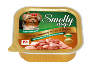 Зоогурман - Консервы для щенков "Smolly dog" Телятина с цыпленком 100 гр