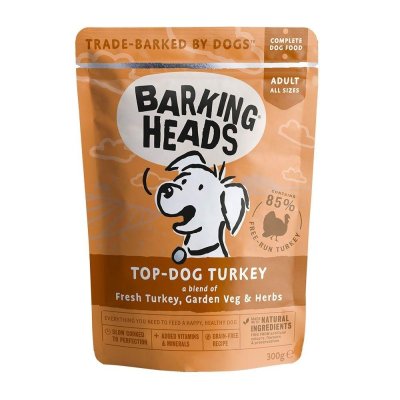 Barking Heads - Паучи для собак с индейкой 300гр