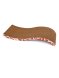 PetSHOP - Картонная когтеточка-лежанка волна &amp;quot;Рокси&amp;quot; с кошачьей мятой, 53x20,5x8,5 см