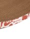 PetSHOP - Картонная когтеточка-лежанка волна &amp;quot;Рокси&amp;quot; с кошачьей мятой, 53x20,5x8,5 см