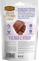Деревенские Лакомства - Забота о суставах, узелки с уткой для собак мелких пород, 90 г