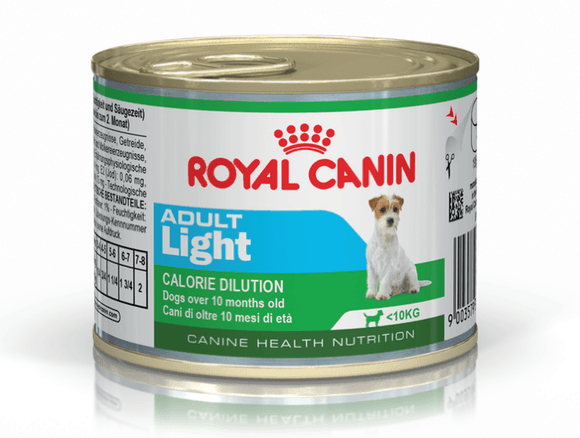17215.580 Royal Canin Adult Light - Vlajnii korm dlya sobak, predraspolojennih k polnote 195gr kypit v zoomagazine «PetXP» Royal Canin Adult Light - Влажный корм для собак, предрасположенных к полноте 195гр