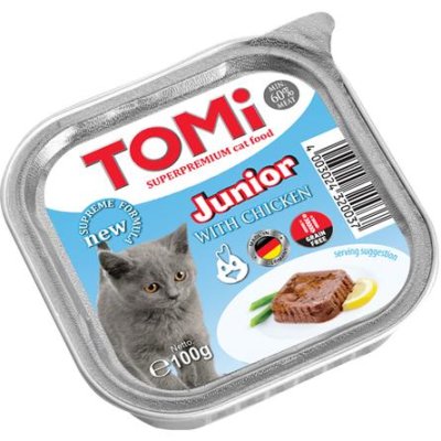 ToMi - Кусочки  в соусе для котят с курицей 100 гр