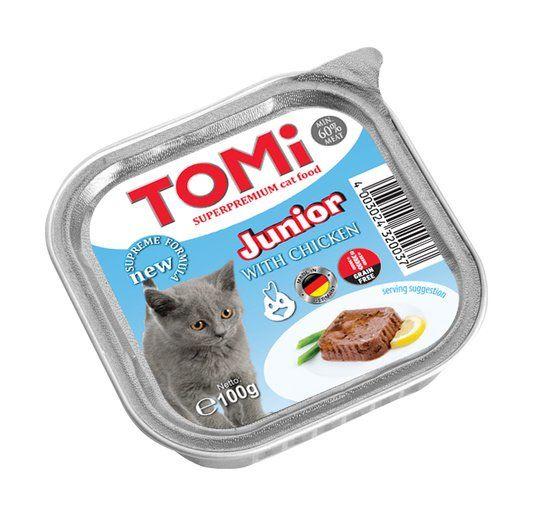 ToMi - Кусочки в соусе для котят с курицей 100 гр