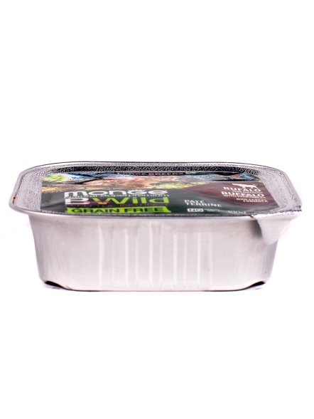 Monge Cat BWild Grain Free - Беззерновые консервы из буйвола с овощами для кошек крупных пород 100г