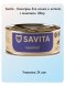 Savita - Консервы для кошек и котят, с минтаем 100гр