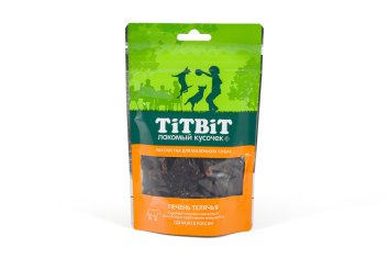 TiTBiT - Печень телячья для маленьких собак 50 гр